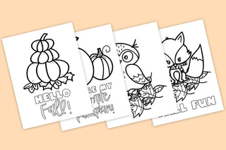 Free Printable Fall Coloring Pages