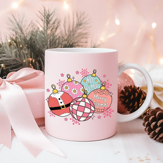 Retro Christmas Ornaments Mug