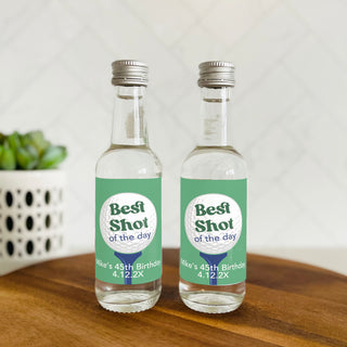 Best Shot of The Day Golf Mini Shot Labels