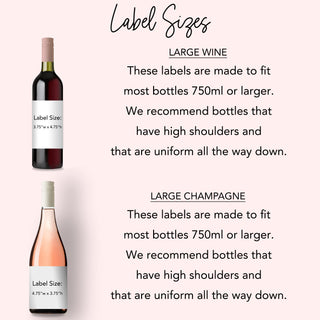 Pairs Well With Getting Engaged Wine Bottle Label