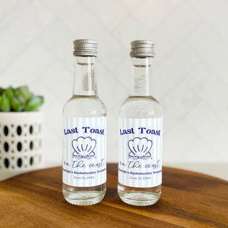 Last Toast on the Coast Mini Shot Labels