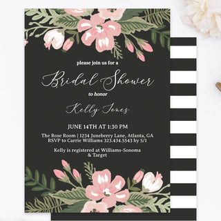 Pretty Botanical Printable Invitation