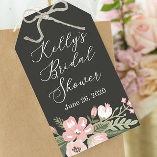 Pretty Botanical Printable Favor Tags