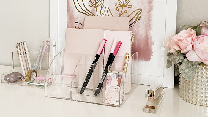 10 Acrylic Desk Accessories That Will Elevate Your Workspace