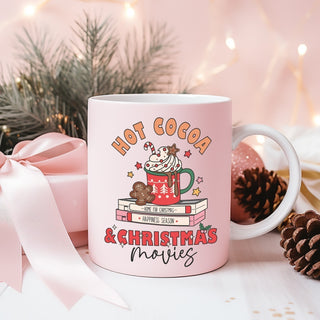 Hot Cocoa and Christmas Movies Mug
