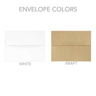 envelopes with white envelope and kraff envelope colors