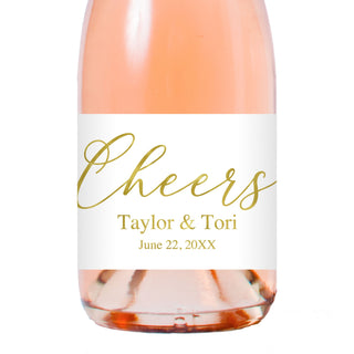 Cheers Foil  Champagne Labels