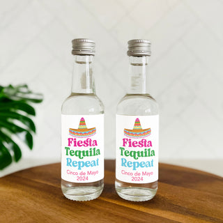 Fiesta Tequila Repeat Mini Shot Labels