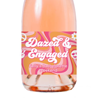 Dazed and Engaged Champagne Labels