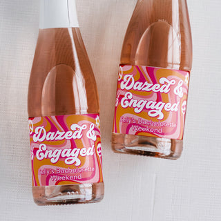Dazed and Engaged Champagne Labels