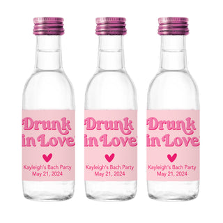 Drunk in Love Mini Shot Labels