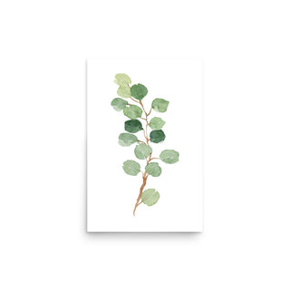 Leaf Greenery III Wall Art Print