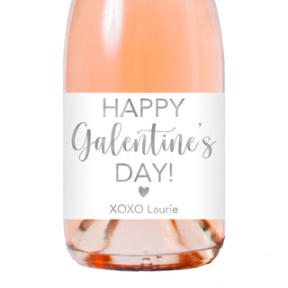 Happy Galentine's Day Foil  Champagne Labels