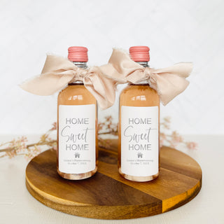 Home Sweet Home Foil Wine Labels