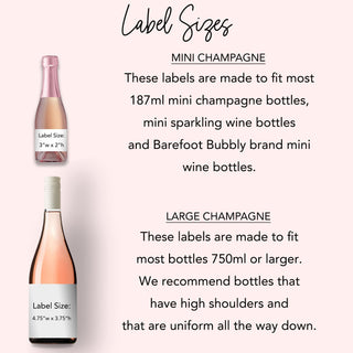 Bach Island Champagne Labels