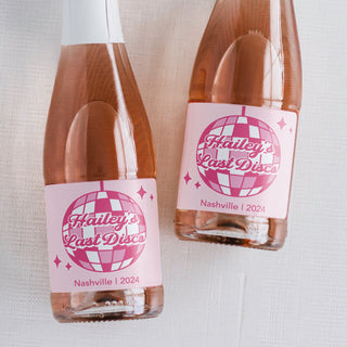 Last Disco Champagne Labels