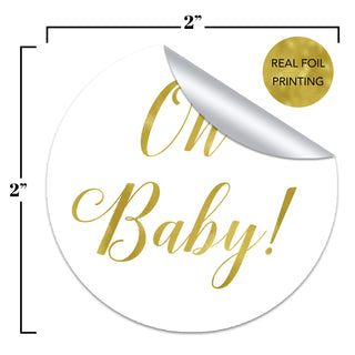 Oh Baby Favor Stickers