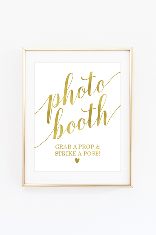 Photo Booth Sign
