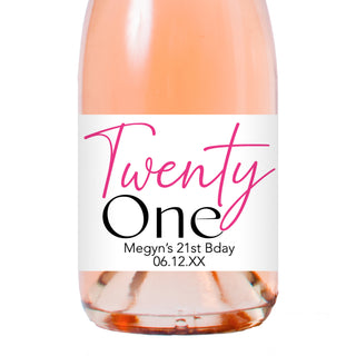 Twenty One Champagne Labels