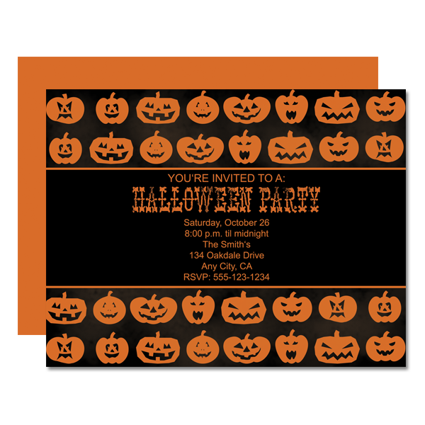 Free Printable Halloween Party Invitation from @chicfetti