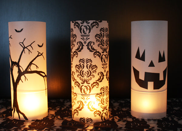 Free Printable Halloween Luminaries from @chicfetti