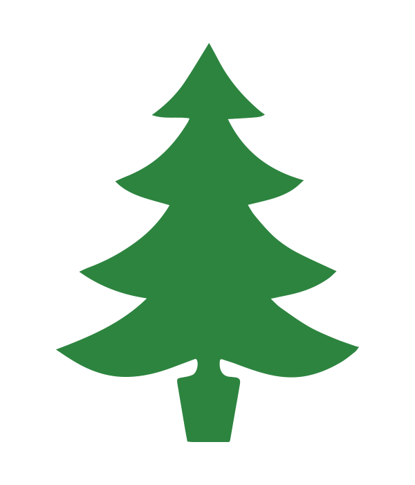 Christmas Tree SVG File  Chicfetti