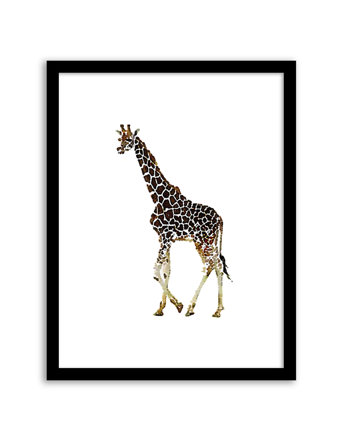 Download Giraffe Watercolor Printable Wall Art Chicfetti