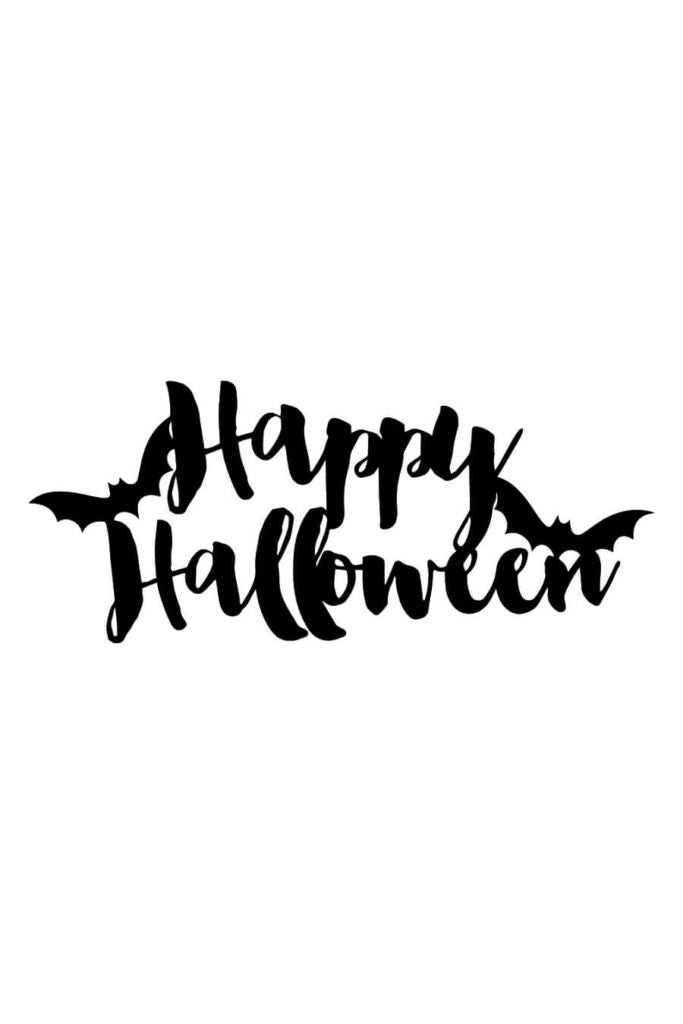 Download Happy Halloween SVG File - Chicfetti