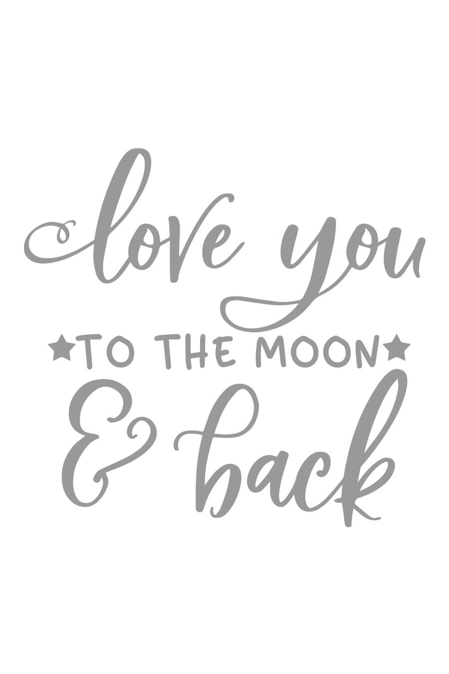 Free Free 241 Svg Love You To The Moon And Back SVG PNG EPS DXF File