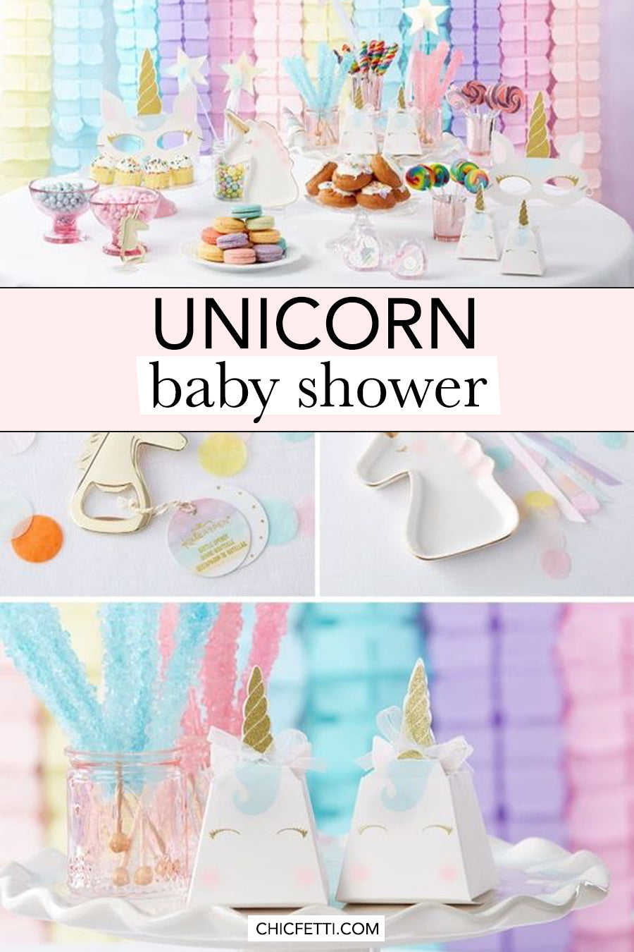 Baby Shower Themes for Girls - Unicorn Baby Shower